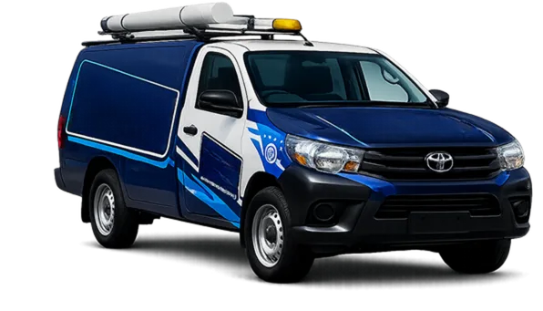 Service van parked on a Baulkham Hills street